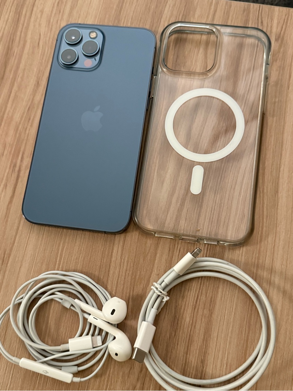 Apple iPhone 12 5G Pro Max 128GB (Unlocked) - Pacific Blue